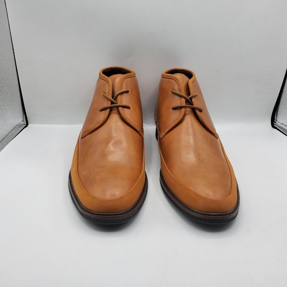 NWOT MENS ALFANI CLYDE VEGAN LEATHER CHUKKA BOOTS main image 9